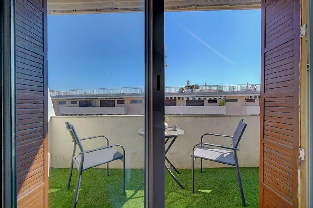 Ferienwohnung Le Palm - 100M Plage - Croisette - Verriere Cote D'Azur Cannes Exterior foto